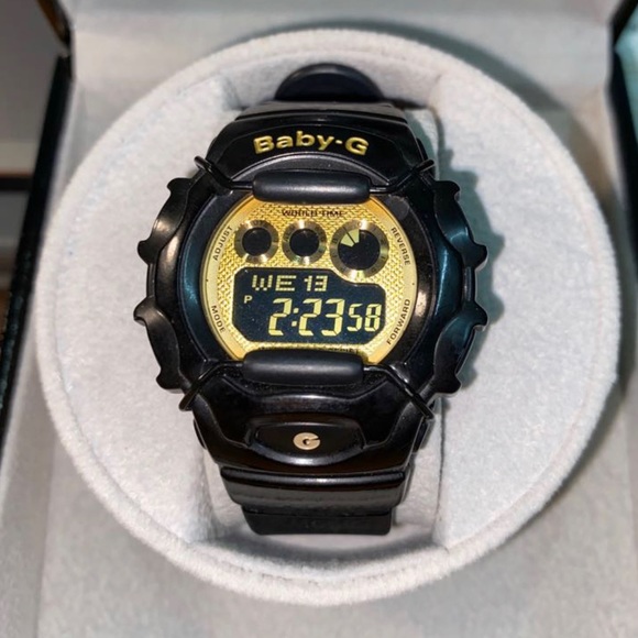 New Casio Baby-g Women`s Black Color Digital Watch BG1006SA-1C - Picture 2 of 2